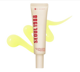 KSECRET Seoul 1988 Eye Cream tube with retinal liposome formula on yellow background