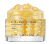 SUNGBOON EDITOR Deep Collagen Retinol Capsule Cream - Best for Anti-Aging & Glowing Skin (100% Original)