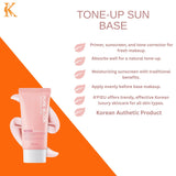 A'PIEU Pure Block Tone Up Sunscreen Base SPF50+/PA+++ 50ml | Tone-Up Reef Safe Korean Sunscreen for Makeup Base