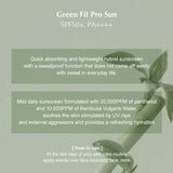 KAINE - Green Fit Pro Sun SPF 50+ Sunscreen