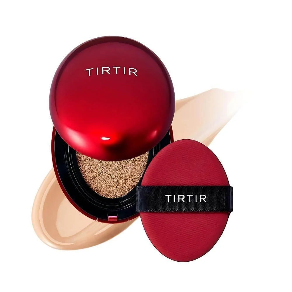 TIRTIR Mask Fit Red Cushion Mini Pearl 21N Full Coverage Glow Skin