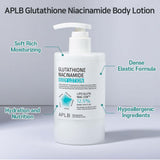 APLB Glutathione Niacinamide Body Lotion | LIPO GLUTA NIAC CEN™ 12.5% 10.14 FL.OZ/Korean Skincare, Long lasting hydration