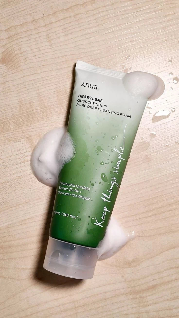 Anua Heartleaf Cleansing Foam in Pakistan | K Beauty Vanity