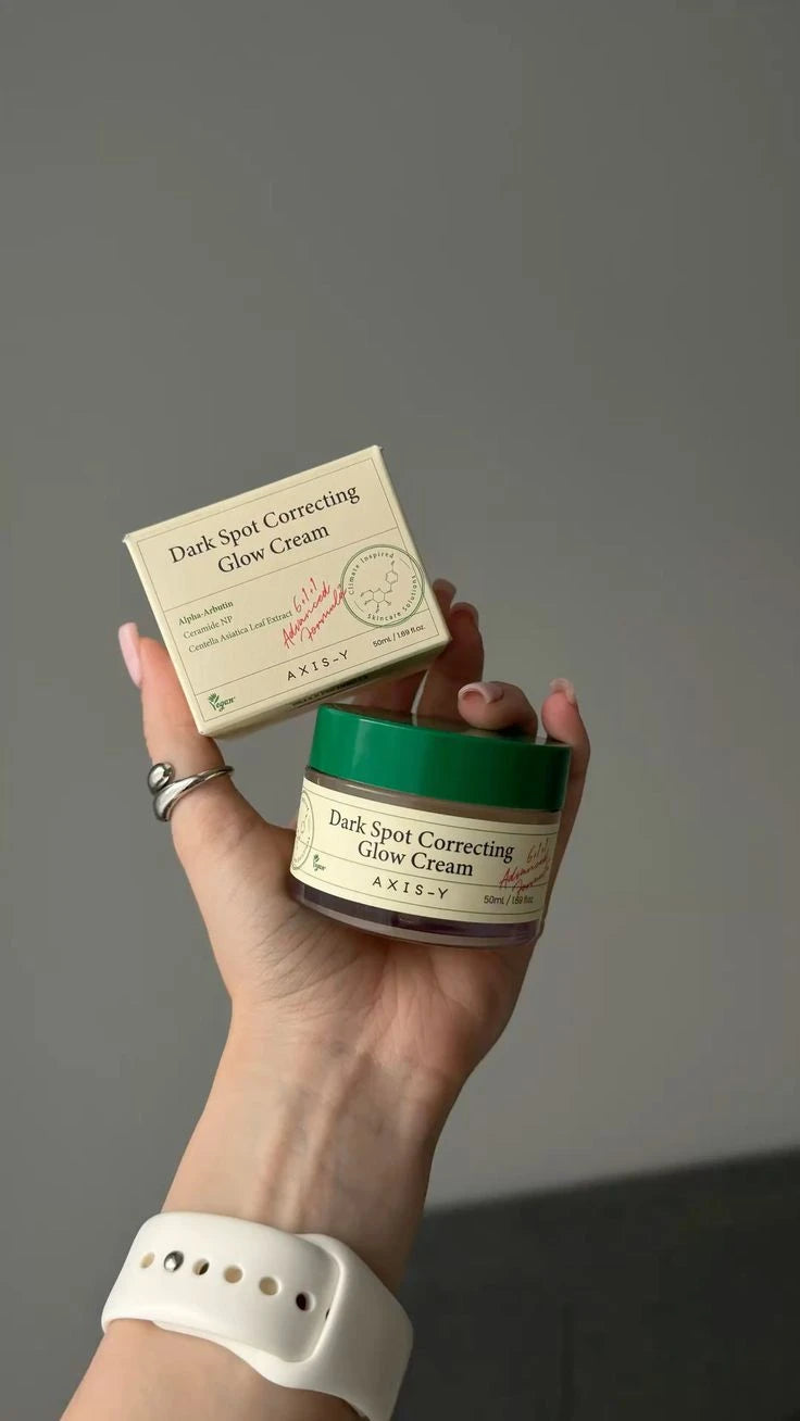 Axis-Y Dark Spot Correcting Glow Cream – Niacinamide Brightening Moisturizer for Hyperpigmentation & Acne Marks | Korean Skincare | Buy Online in Pakistan