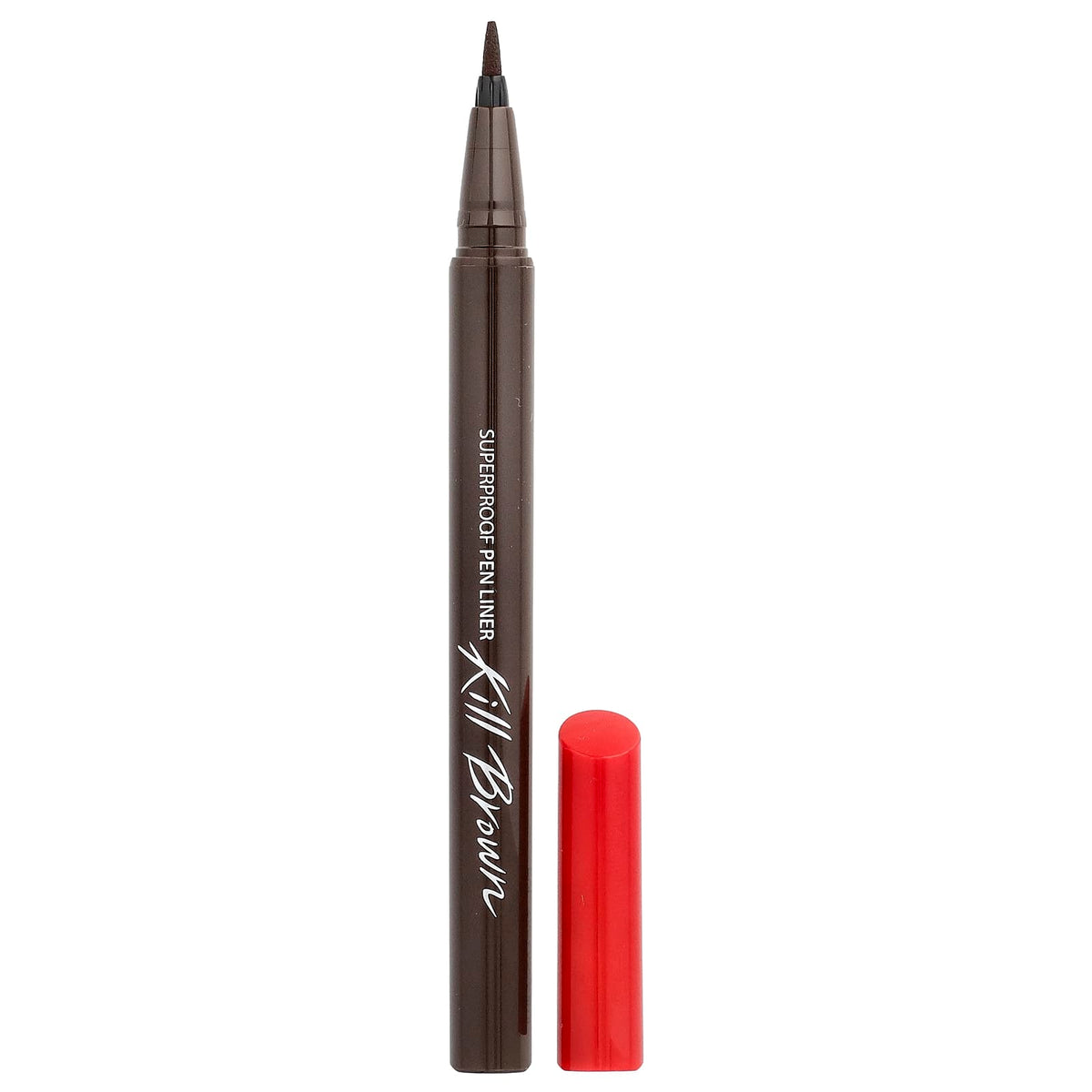 CLIO Superproof Pen Liner - #02 Brown (Best Waterproof & Natural Brown Eyeliner)