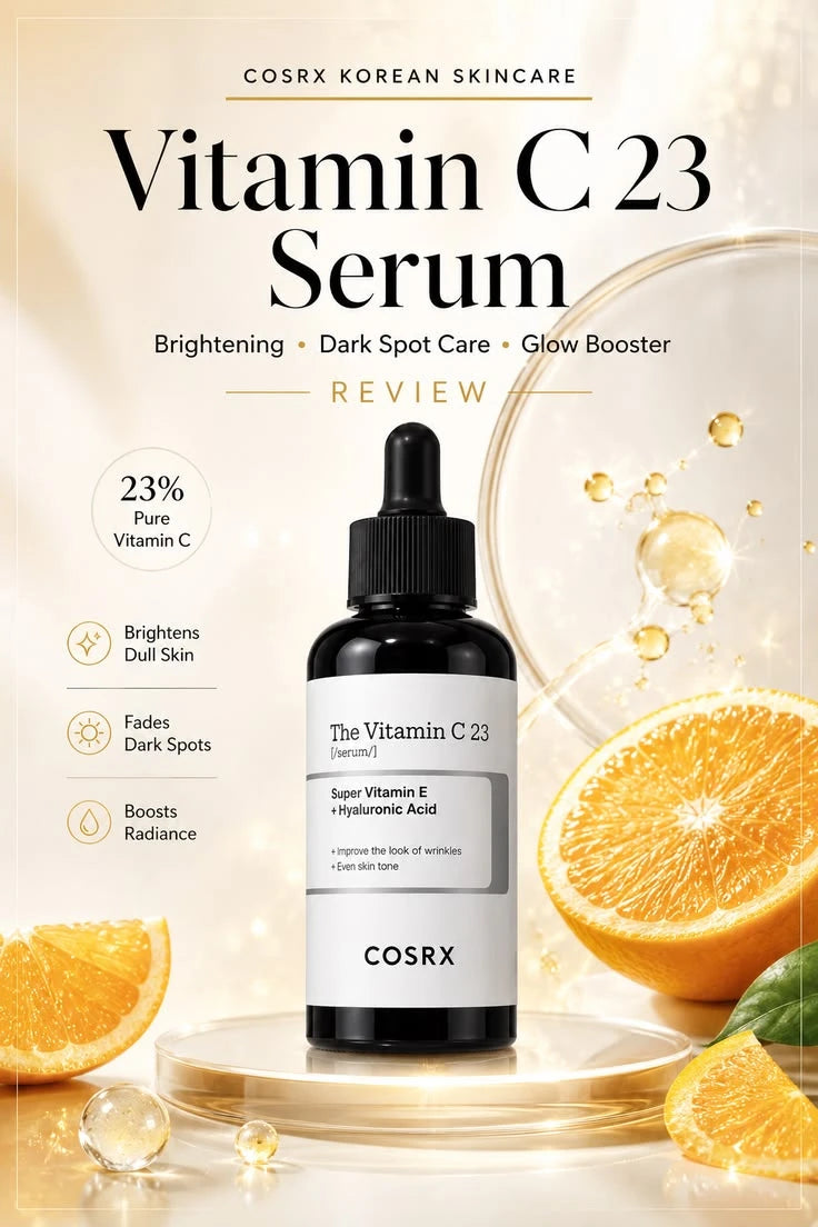 COSRX The Vitamin C 23 Serum - Best for Acne Scars & Brightening (23% Pure Vitamin C)