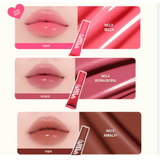 UNLEASHIA Sunset Dazzle Gloss Balm – Ultra-Glossy Korean Lip Balm with Shimmer & Deep Hydration