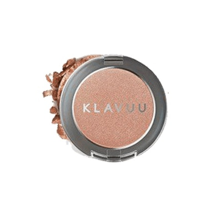KLAVUU Urban Pearlsation Natural Powder Blusher - #01 Champagne Nude (Best Nude Glow & Highlighter)