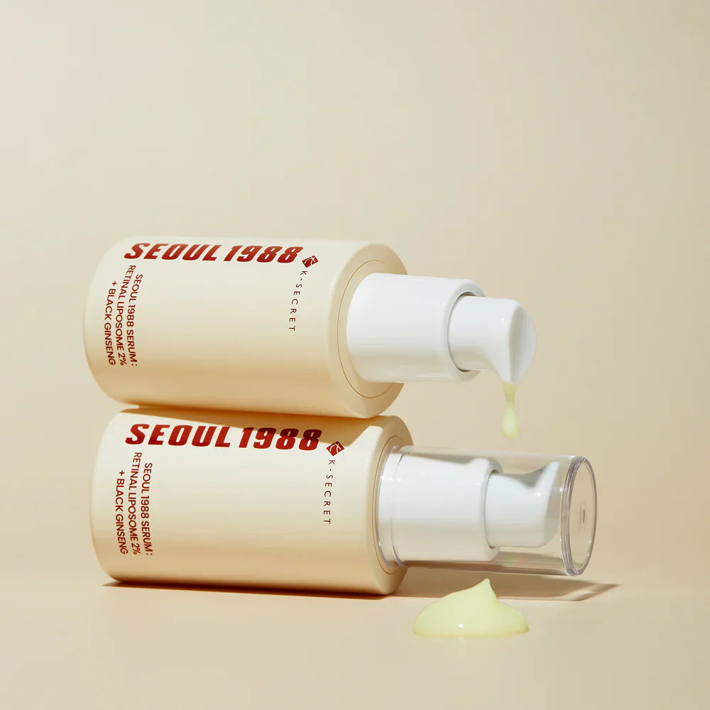 KSECRET Seoul 1988 Serum Retinal Liposome 2% Black Ginseng for Pores and Wrinkles Pakistan