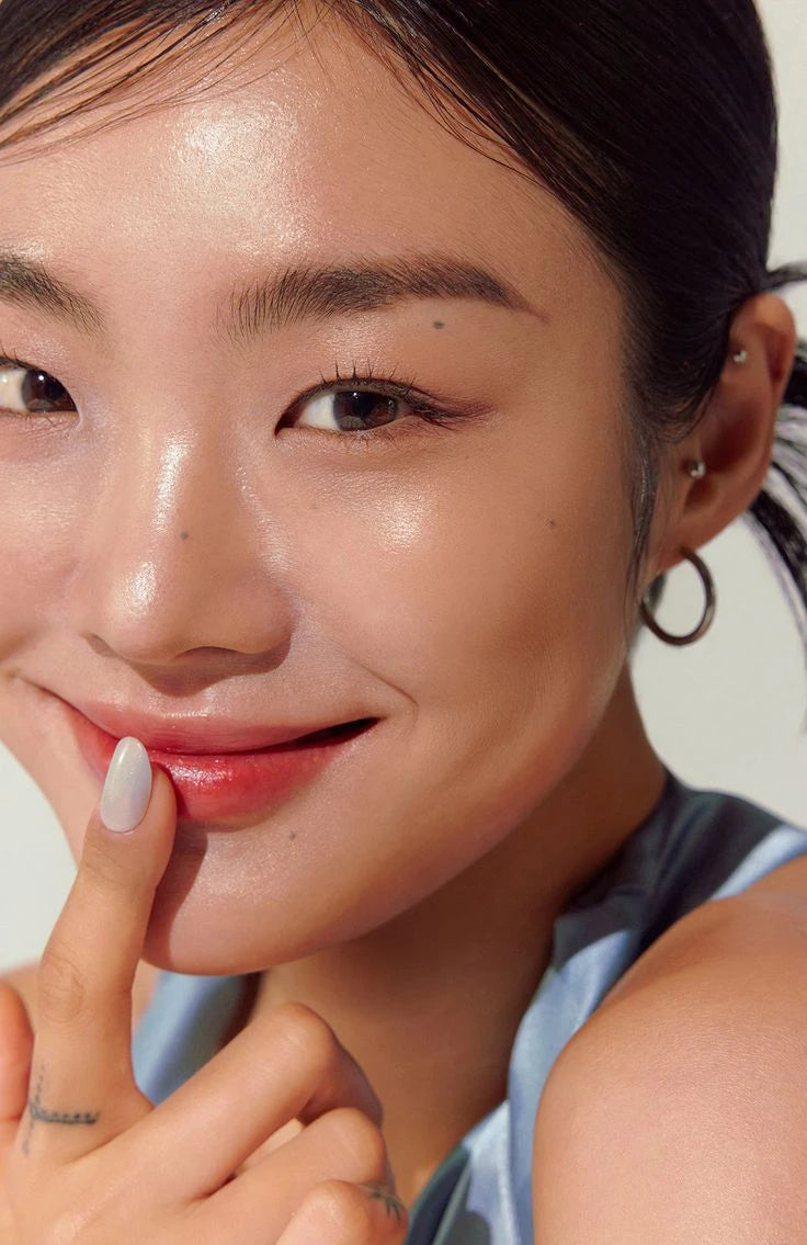 ETUDE Over Glowy Tint #Baddie Beige - Non-Sticky Glass Shine (Viral Nude Beige)