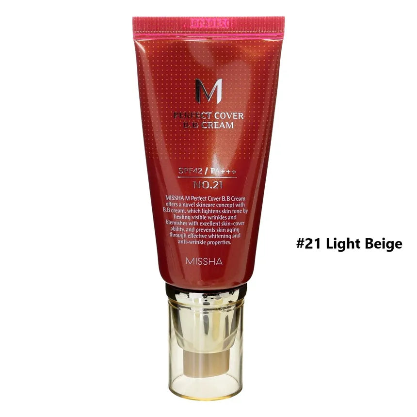 MISSHA - M Perfect Cover BB Cream SPF42 [Warm Beige 25]
