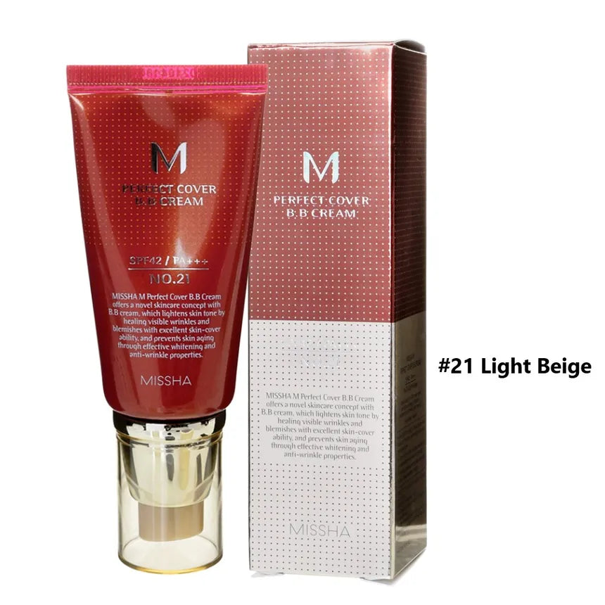 MISSHA - M Perfect Cover BB Cream SPF42 [Warm Beige 25]