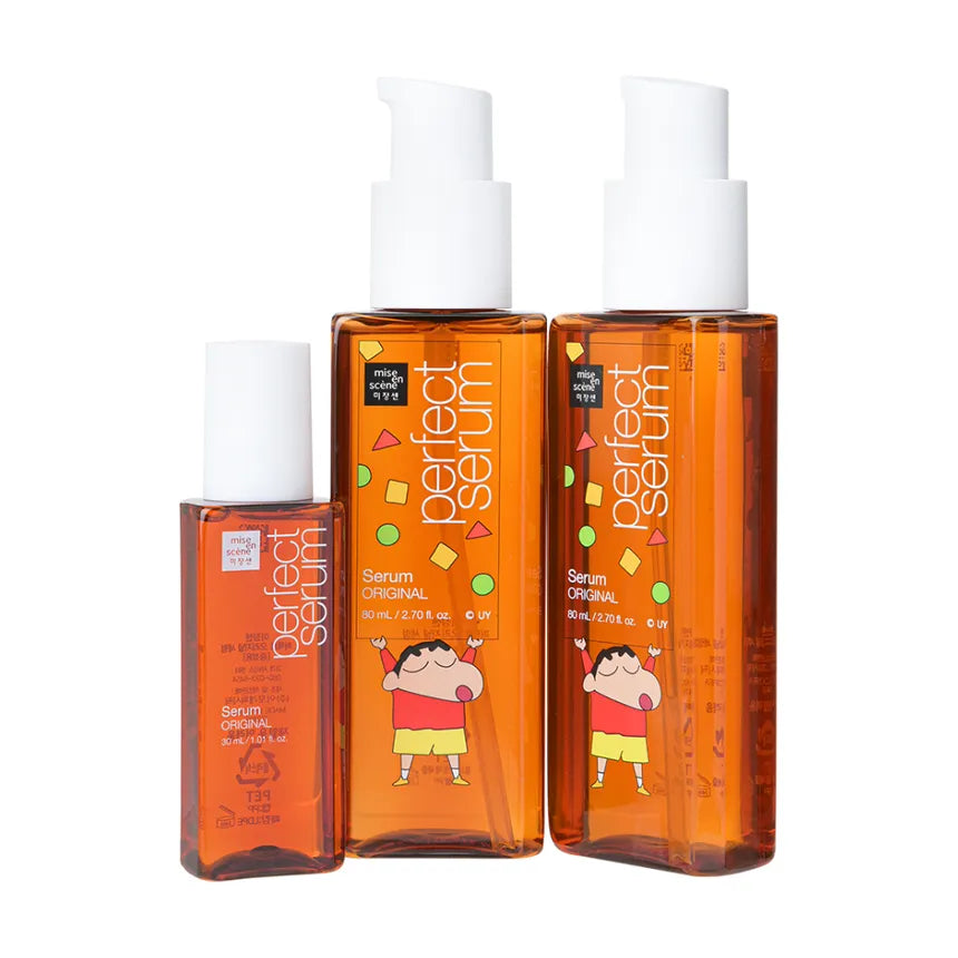 Mise-en-scène Perfect Serum Set — Shin-Chan Edition