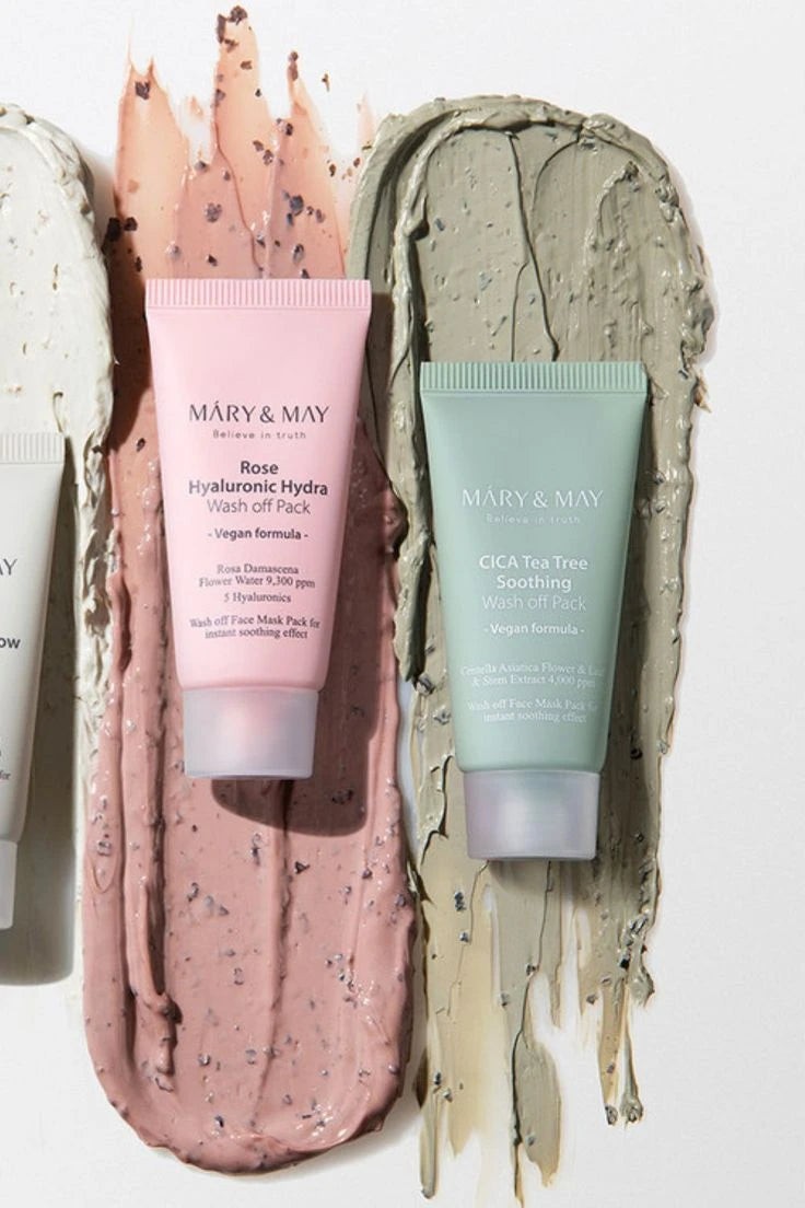 Mary&May - Vegan Wash Off Mask Mini Gift Set