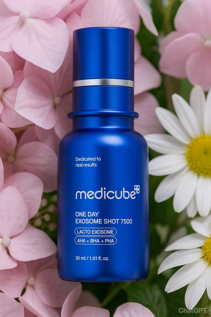 Medicube Zero Exosome Shot 7500 Serum - Best for Open Pores & Texture (Micro-Needling Effect)