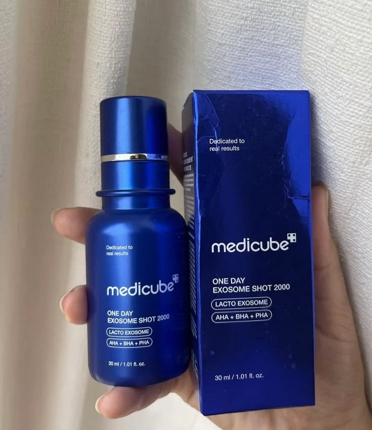 Medicube Zero Exosome Shot 7500 Serum - Best for Open Pores & Texture (Micro-Needling Effect)