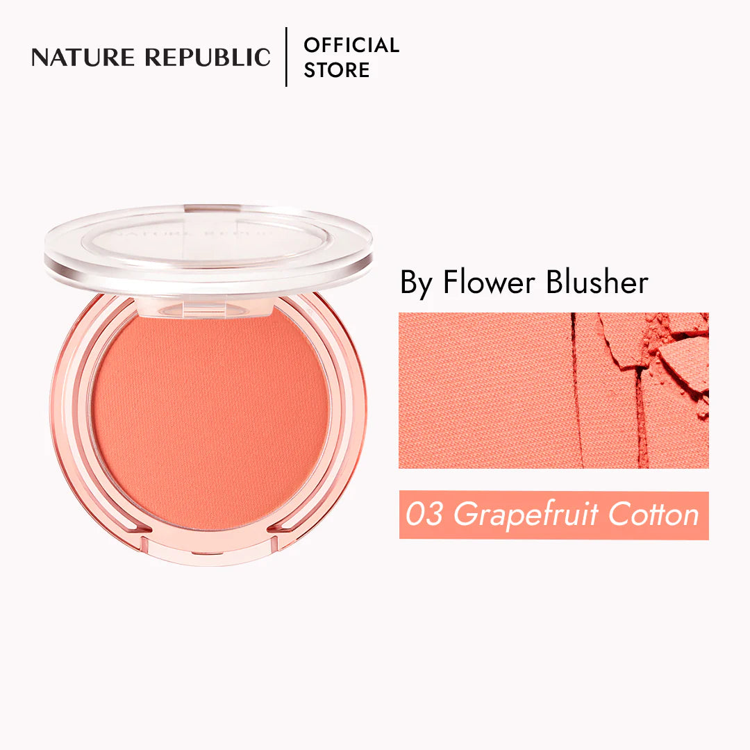 NATURE REPUBLIC - By Flower Blusher #03 Grapefruit Cotton Candy