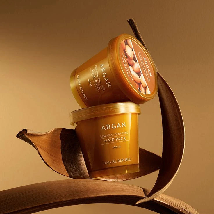 NATURE REPUBLIC - Argan Essential Deep Care Hair Pack