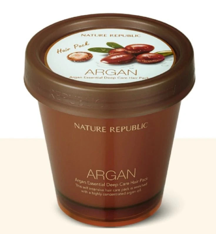 NATURE REPUBLIC - Argan Essential Deep Care Hair Pack