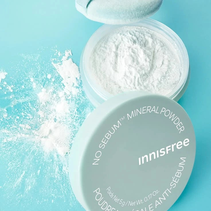 Innisfree No-Sebum Mineral Powder for Oil Control & Matte Skin