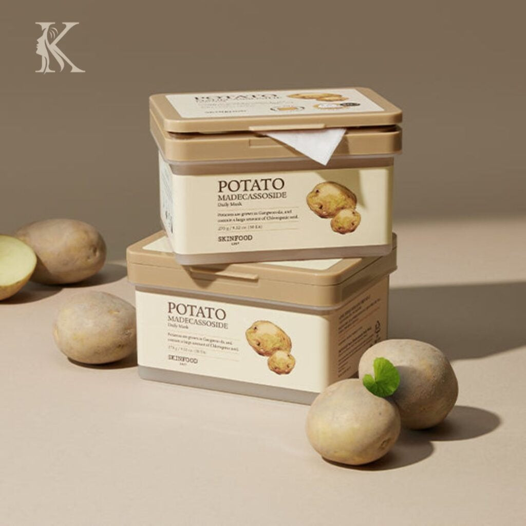 SKINFOOD Potato Madecassoside Soothing Pad