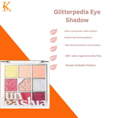 UNLEASHIA - Glitterpedia Eye shadow Palette No. 07 [All of Peach Ade]