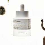 SKIN1004 Niacinamide 10 Boosting Ampoule 30ml white dropper bottle on grey background