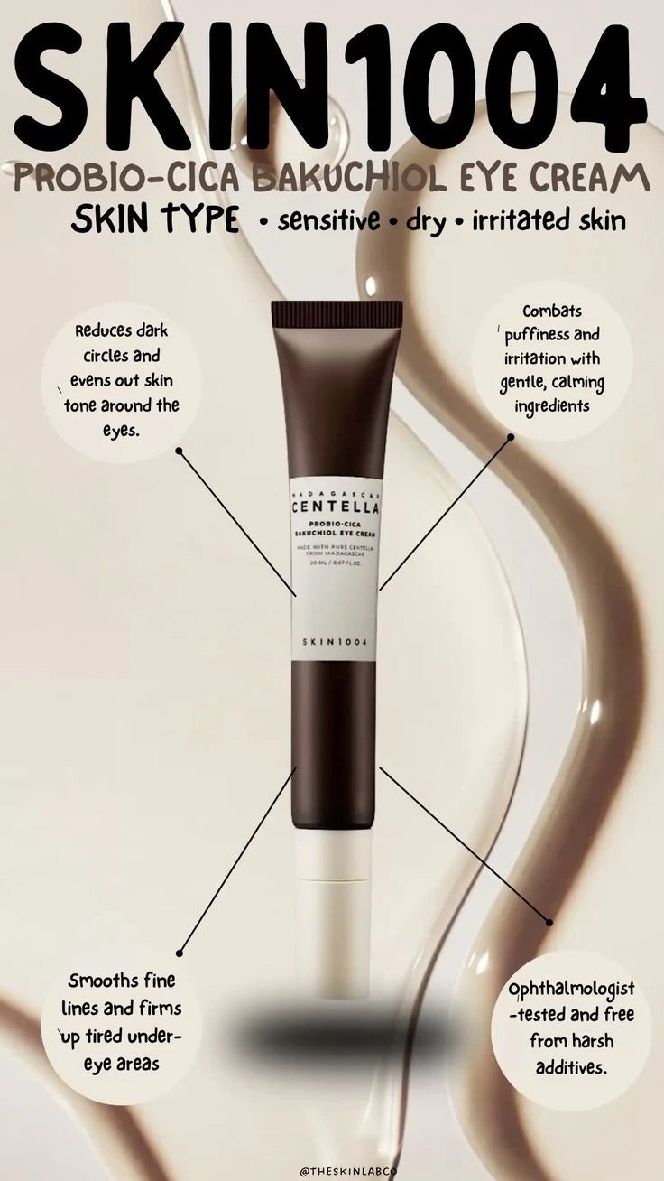 SKIN 1004 - Madagascar Centella Probio-Cica Bakuchiol Eye Cream