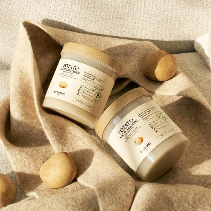 SKINFOOD Potato Madecassoside Soothing Pad