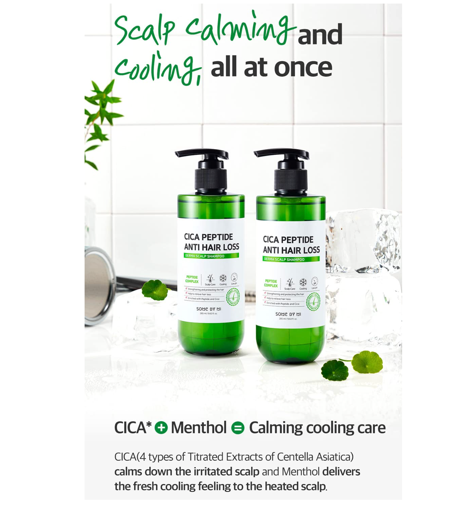 SOME BY MI - Cica Peptide Anti Hair Loss Derma Scalp Tonic 150ML