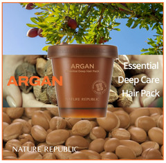 NATURE REPUBLIC - Argan Essential Deep Care Hair Pack