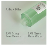 Beauty of Joseon - Green Plum Refreshing Toner: AHA + BHA