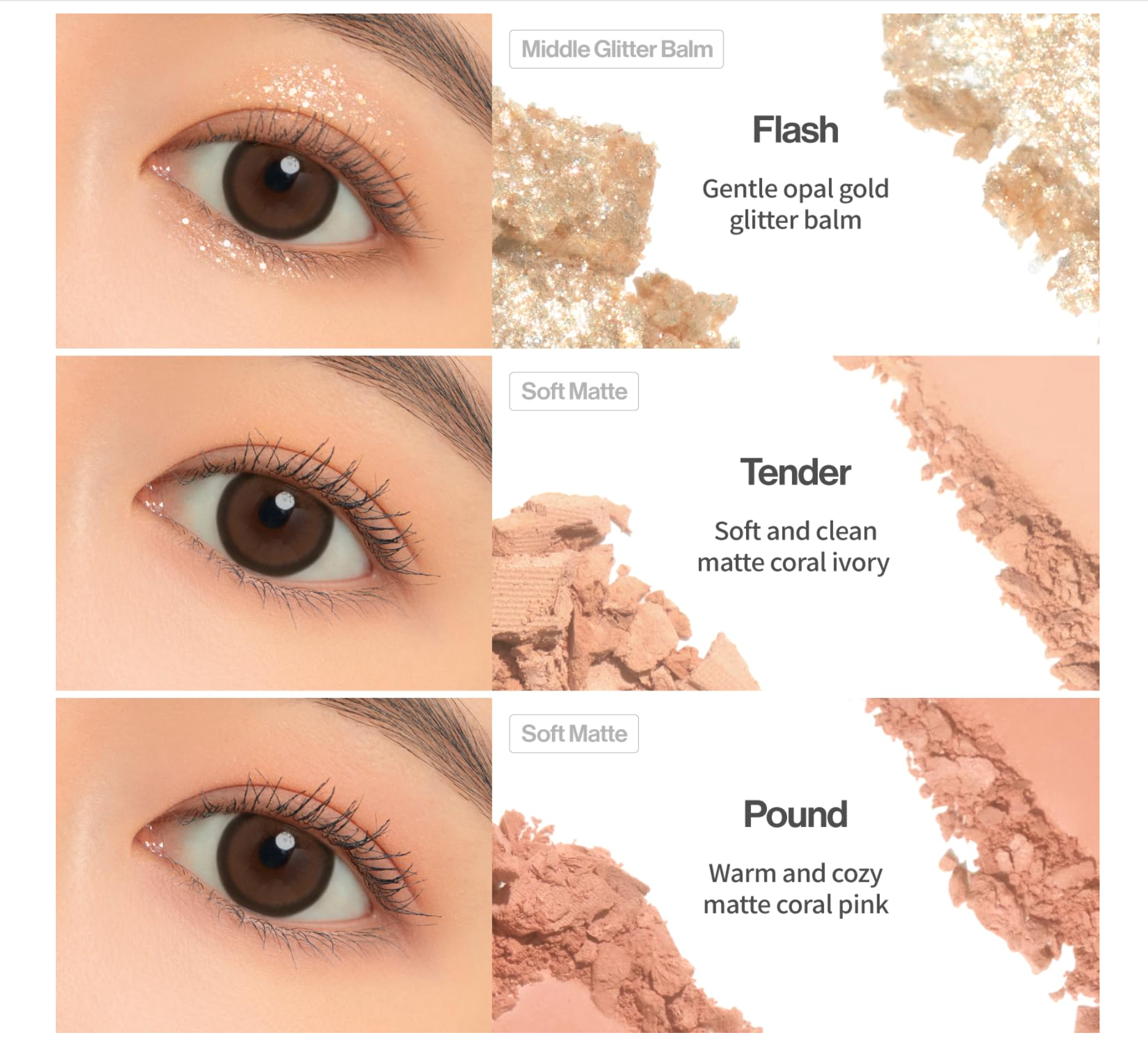 UNLEASHIA - Glitterpedia Eye Palette No. 05 [All of Dusty Rose]