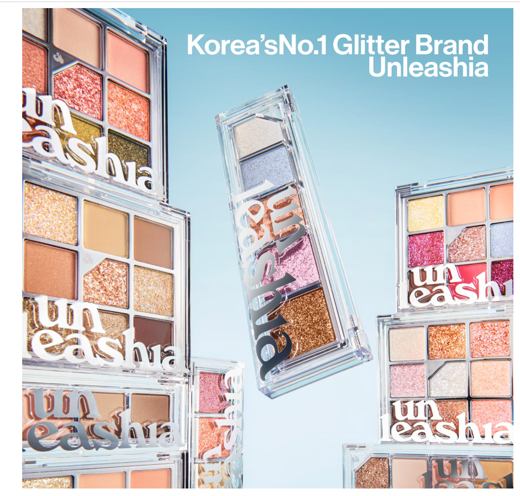 UNLEASHIA - Glitterpedia Eye Palette NÂ°2 All Of Brown
