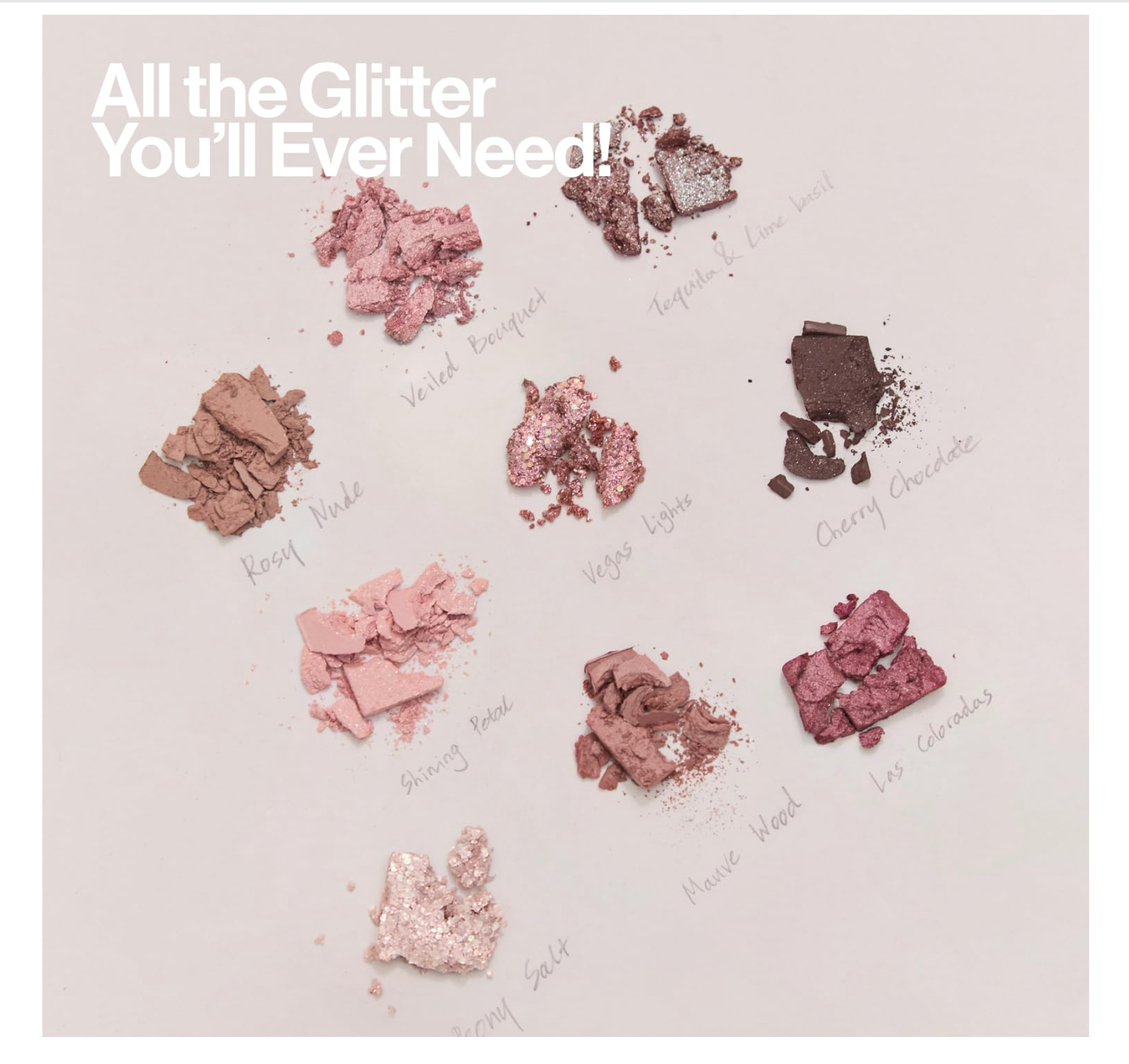 UNLEASHIA - Glitterpedia Eye Palette No. 05 [All of Dusty Rose]