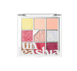 UNLEASHIA Glitterpedia Eye Shadow Palette - N°7 All Of Peach Ade (Best Vibrant Peach & Fresh Summer Look)