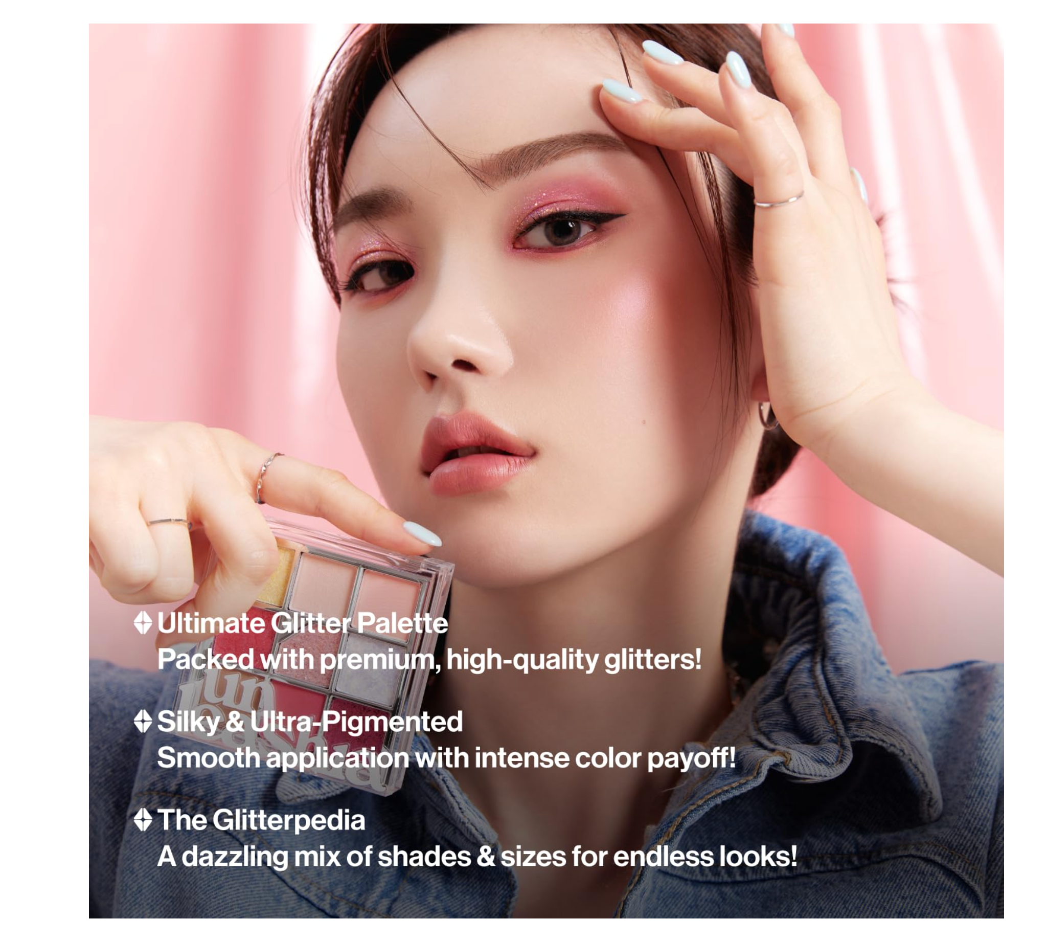 UNLEASHIA - Glitterpedia Eye shadow Palette No. 07 [All of Peach Ade]
