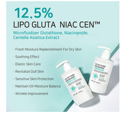 APLB Glutathione Niacinamide Body Lotion | LIPO GLUTA NIAC CEN??12.5% 10.14 FL.OZ/Korean Skincare, Long lasting hydration