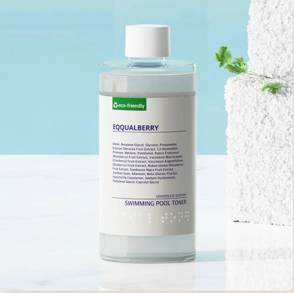 EQQUALBERRY - Swimming Pool Daily Facial Toner 300 ML
