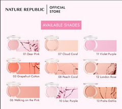 NATURE REPUBLIC - By Flower Blusher #03 Grapefruit Cotton Candy