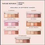 NATURE REPUBLIC - Daily Basic Palette #05 Peach Pink