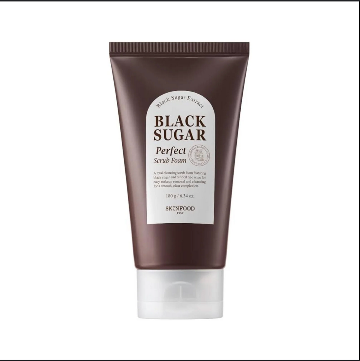 SKINFOOD - Black Sugar Perfect Scrub Foam
