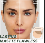 BEAUTY GLAZED - Lasting Waterproof Oil Control Matte Flawless Face Powder 102 natural beige