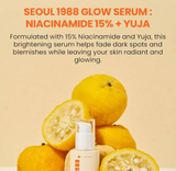 KSECRET - SEOUL 1988 Glow Serum : Niacinamide 15% + Yuja