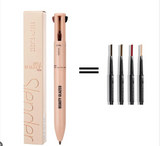 BEAUTY GLAZED 4-in-1 Makeup Pen - Eyeliner, Brow, Lip & Highlighter (Viral Travel Makeup)