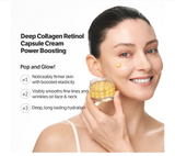 SUNGBOON EDITOR Deep Collagen Retinol Capsule Cream - Best for Anti-Aging & Glowing Skin (100% Original)