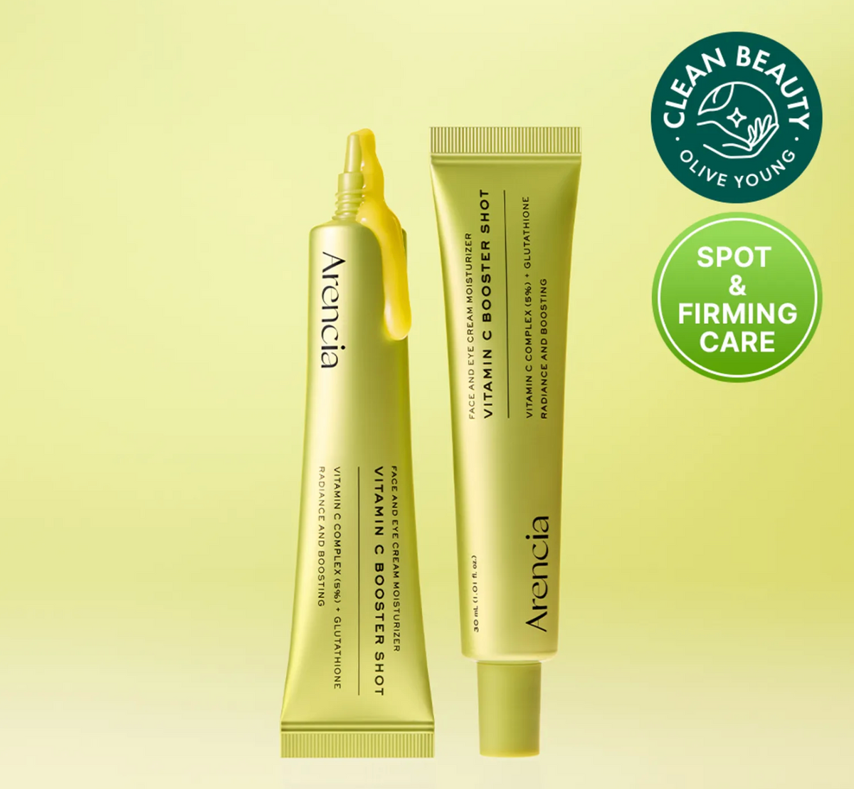 Arencia Vitamin C Booster Shot 30ml – Original Korean Brightening Serum for Dark Spots & Glowing Skin in Pakistan