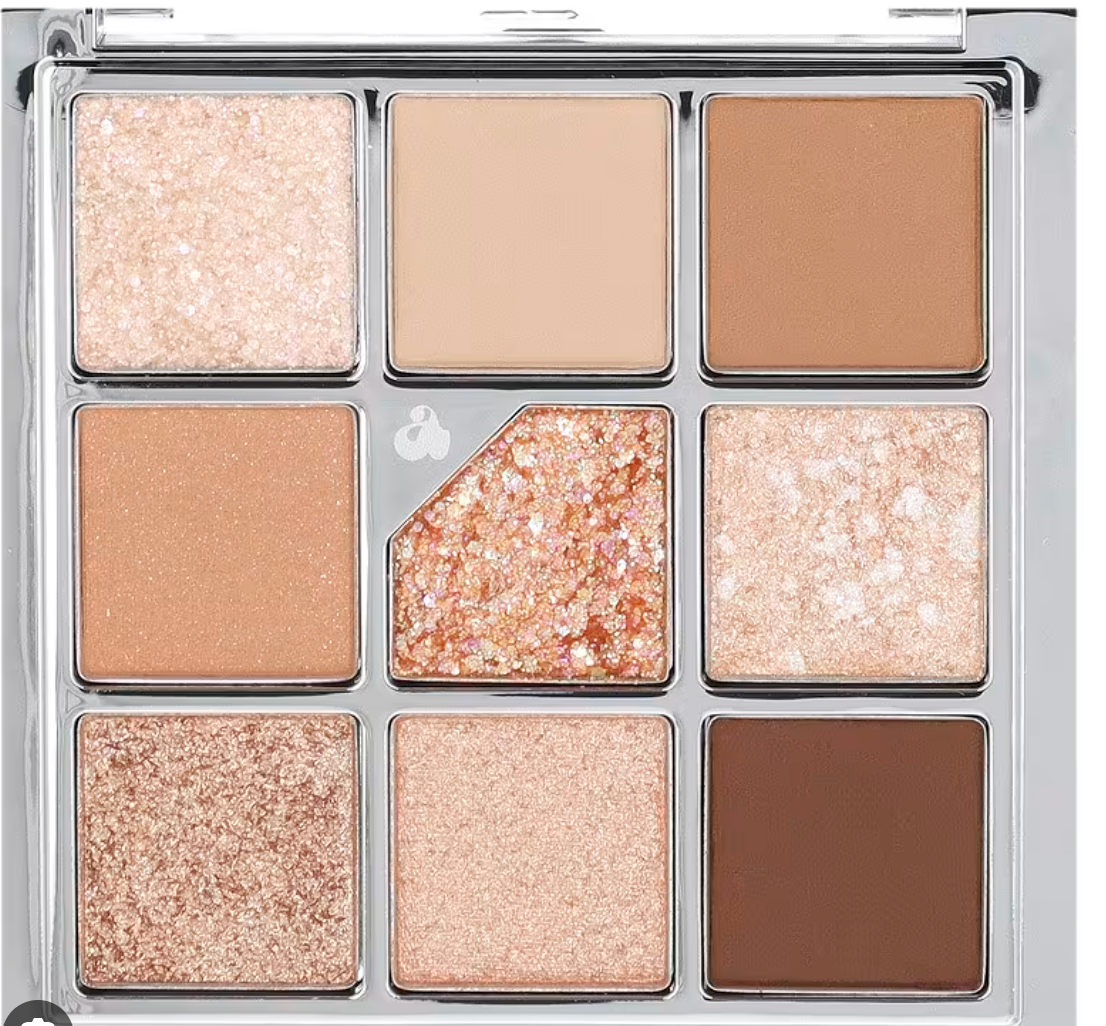 UNLEASHIA Glitterpedia Eye Palette - N°2 All Of Brown (Best Neutral Beige & Daily Wear)