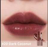 Rom&nd Juicy Lasting Tint - #20 Dark Coconut (Deep Brown Red & Glossy Finish)