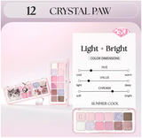 Clio Pro Eye Palette Air 12 Crystal Paw Cool Tone